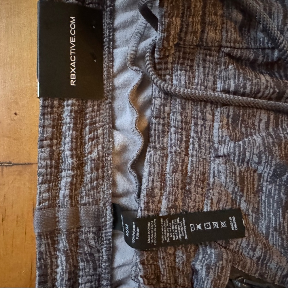RBX Gray and Black Sweatpants